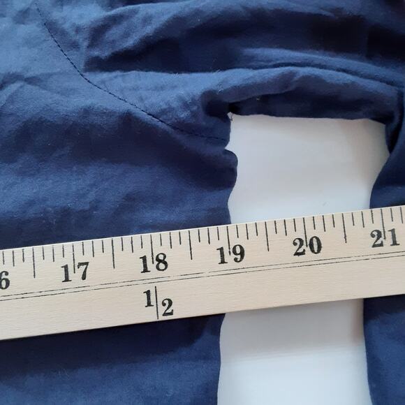 Lilly Pulitzer Sarasota Tunic Top Navy Blue Beaded Soutache Embroidered Womens S - Picture 11 of 14